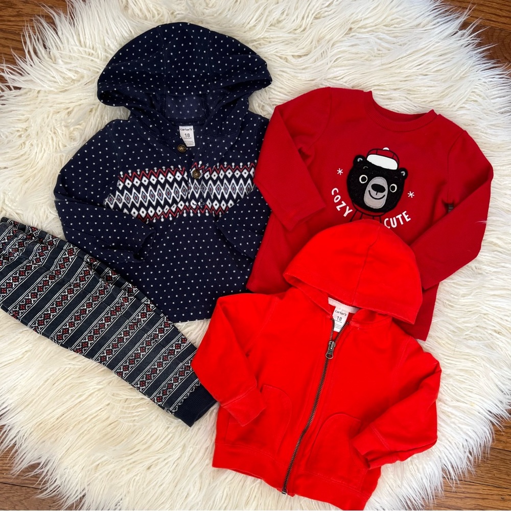 Bundle of 3 Jackets/ Outfits Sz 18 month!